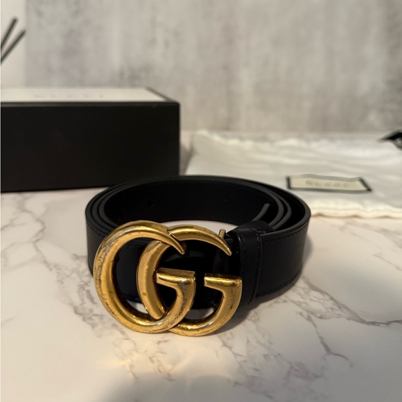 GUCCI MENS BELT 10-95B - Picture 4 of 7